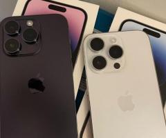 Apple iPhone 14 Pro 128GB = 600 EUR , iPhone 14 Pro Max 128GB = 630 EUR, iPhone 14 128GB = 450 EUR