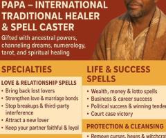 +27762248449  TRADITIONAL HEALER / SPIRITUAL HEALER / SPELLS CASTER in British, Lichtenburg