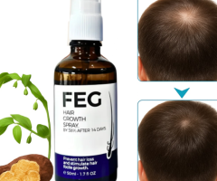 FEG Plus Hair Growth Spray in Pakistan – Regrow Your Hair Naturally - 03001819306